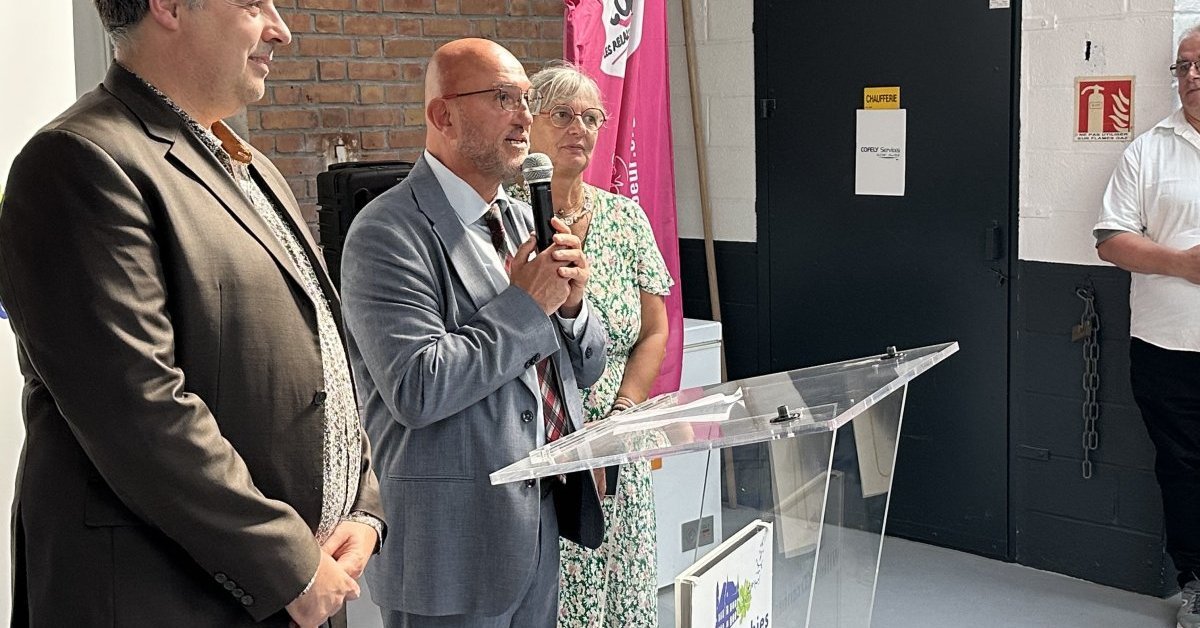 Un espace de solidarité, Le Trait d'Union, inauguré à Orchies