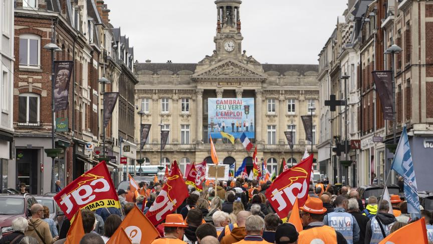 Grève et manifestation pour le service public et les salaires